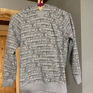 Girls champion hooded sweatshirt